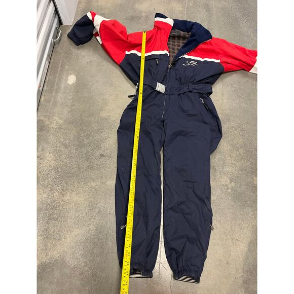 Bogner Ski Suit One Piece Snowsuit Snow Bib Retro Vintage Jumpsuit 42 Mens Large - Picture 6 of 7